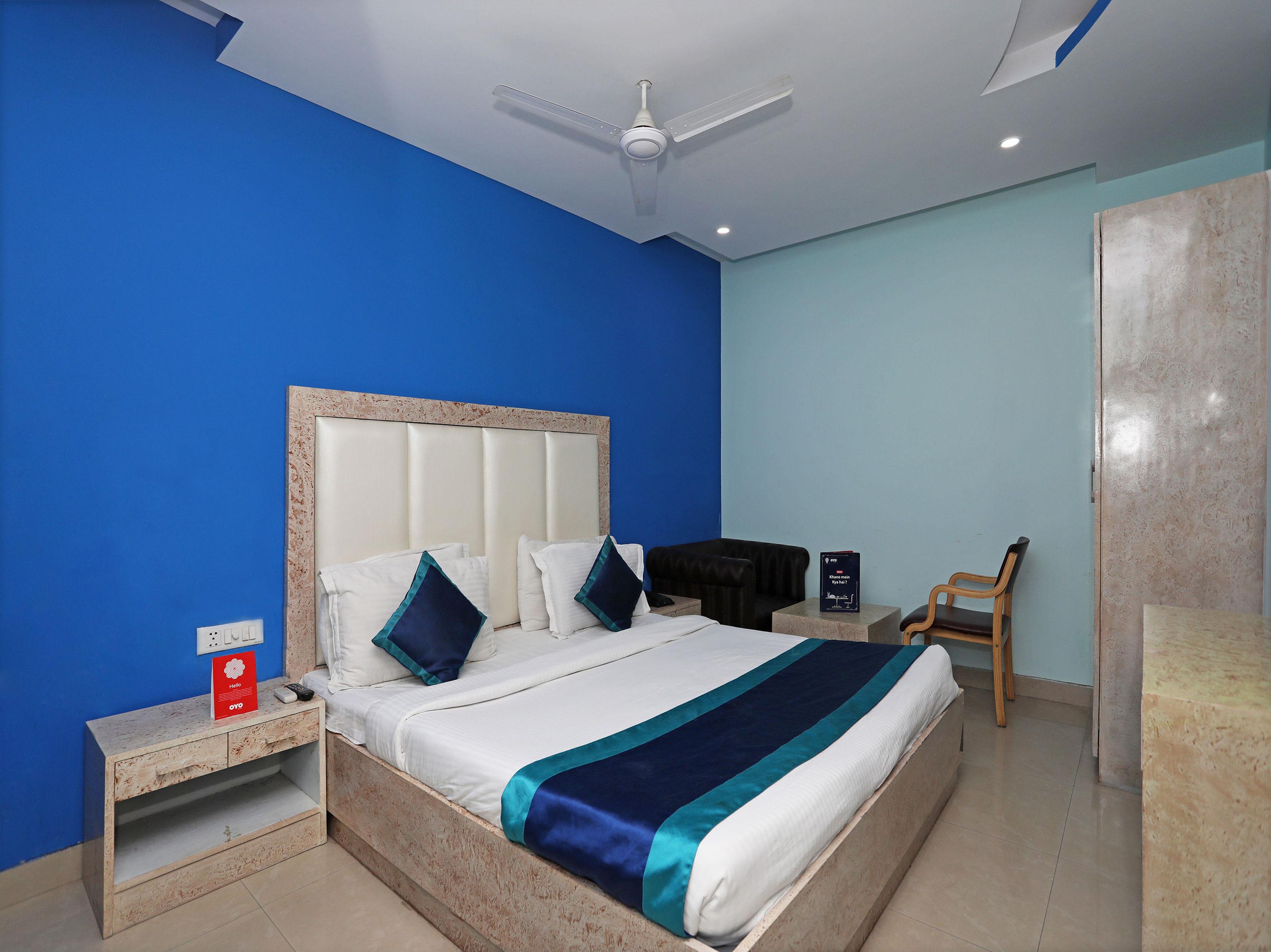 Hotel The Rts Plaza Nueva Delhi Exterior foto